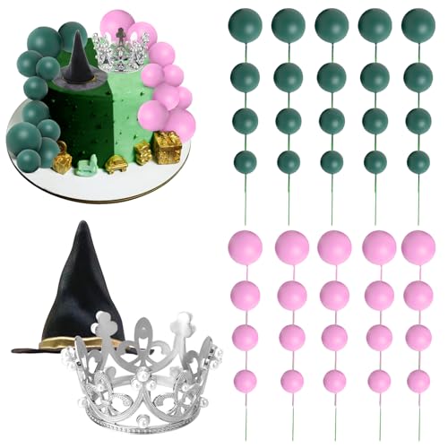 TZQFROCE 42 Stück Hexenhut Cake Topper Tortendeko Hexe Muffins Deko Kronen-Kuchenaufsatz Rosa Grün Party Deko Hexenhut Cupcake Toppers für Party Hochzeit Geburtstag TZQFROCE 42 Stück Hexenhut Cake Topper Tortendeko Hexe Muffins Deko Kronen-Kuchenaufsatz Rosa Grün Party Deko Hexenhut Cupcake Toppers für Party Hochzeit Geburtstag von TZQFROCE