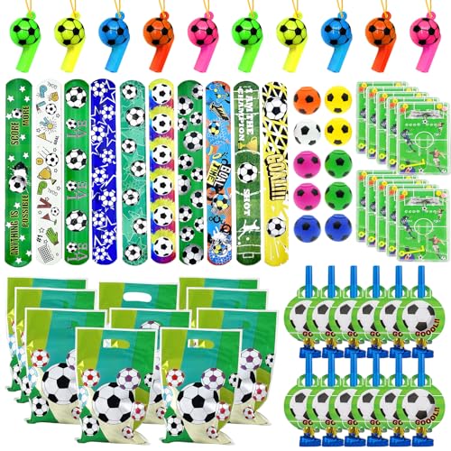 TZQFROCE 62 Stück Fußball Mitgebsel Kindergeburtstag Fußball Party Mitgebsel Kinder mit Fussball Partytüten Schnapparmband Fußball Geschenke Kindergeburtstag für Junge und Mädchen TZQFROCE 62 Stück Fußball Mitgebsel Kindergeburtstag Fußball Party Mitgebsel Kinder mit Fussball Partytüten Schnapparmband Fußball Geschenke Kindergeburtstag für Junge und Mädchen von TZQFROCE