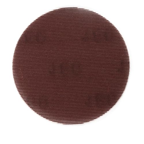 TZUGSM Netzschleifscheiben 10 Stück 5 Zoll Klett-Schleifpapier, staubfrei, Anti-Blocking-Schleifpapier, scharfes Schleifpapier for Auto und Holz(600) von TZUGSM