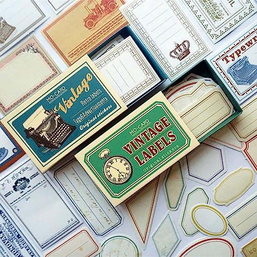 Sticker Aesthetic Scrapbook Stickers 120 Stück,Vintage Journaling Scrapbooking Sticker Set,Schreibbar Bullet Journal Papier Aesthetic Sticker für Fotoalbum,Scrapbooking Zubehör,Kalender Sticker Aesthetic Scrapbook Stickers 120 Stück,Vintage Journaling Scrapbooking Sticker Set,Schreibbar Bullet Journal Papier Aesthetic Sticker für Fotoalbum,Scrapbooking Zubehör,Kalender von Ta Merry