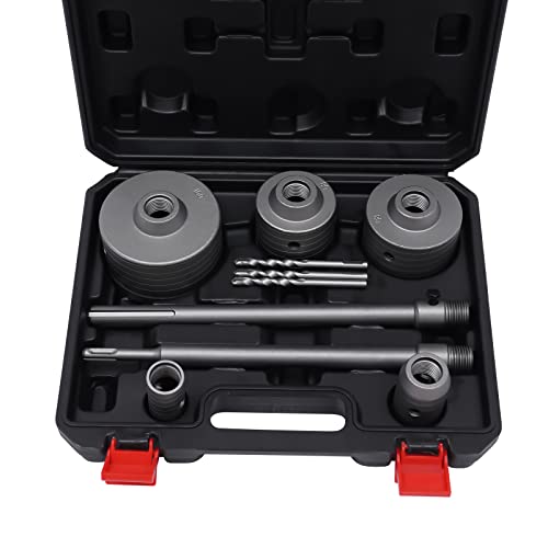TaNeHaKi Beton Loch SäGe Kit,Beton Bohrkronen Set Mit KernlochsäGe, Arbor Und Pilot Bits von TaNeHaKi