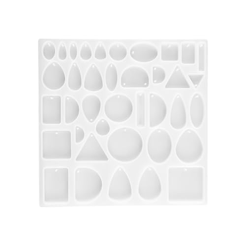 Tabanzhe Silikonformen aus Kunstharz - Schmuckformen mit Loch, Edelstein, Diamant-Gussformen für die Herstellung von Schmuck, Ohrringen, Anhängern, Schlüsselanhängern, Basteln, DIY-Geschenk Tabanzhe Silikonformen aus Kunstharz - Schmuckformen mit Loch, Edelstein, Diamant-Gussformen für die Herstellung von Schmuck, Ohrringen, Anhängern, Schlüsselanhängern, Basteln, DIY-Geschenk von Tabanzhe