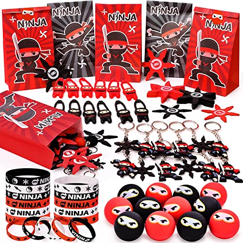 Tacobear Ninja Party Mitgebsel Kindergeburtstag 72 STK. Ninja Hüpfbälle Silikon Armbänder Fingerschleuder Geschenketüte Schlüsselanhänger Give Aways Kindergeburtstag für Jungen Ninjago Warrior Party Tacobear Ninja Party Mitgebsel Kindergeburtstag 72 STK. Ninja Hüpfbälle Silikon Armbänder Fingerschleuder Geschenketüte Schlüsselanhänger Give Aways Kindergeburtstag für Jungen Ninjago Warrior Party von Tacobear