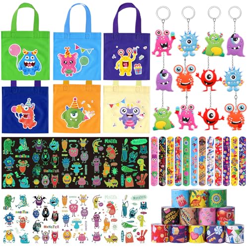 Tacobear Monster Party Mitgebsel Kindergeburtstag Give Aways Gastgeschenke mit Geschenktüten Leuchtendes Tattoo Schnapparmband Schlüsselanhänger Party Mitbringsel Pinata Füllung Junge Mädchen Tacobear Monster Party Mitgebsel Kindergeburtstag Give Aways Gastgeschenke mit Geschenktüten Leuchtendes Tattoo Schnapparmband Schlüsselanhänger Party Mitbringsel Pinata Füllung Junge Mädchen von Tacobear
