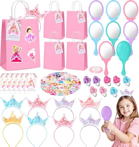 Tacobear Prinzessin Mitgebsel Kindergeburtstag Mädchen Give Aways Gastgeschenke mit Krone Spiegel Ringe Stickers Geschenktüten Pinata Füllung Prinzessin Kostüm Zubehör Party Mitbringsel Mädchen Tacobear Prinzessin Mitgebsel Kindergeburtstag Mädchen Give Aways Gastgeschenke mit Krone Spiegel Ringe Stickers Geschenktüten Pinata Füllung Prinzessin Kostüm Zubehör Party Mitbringsel Mädchen von Tacobear