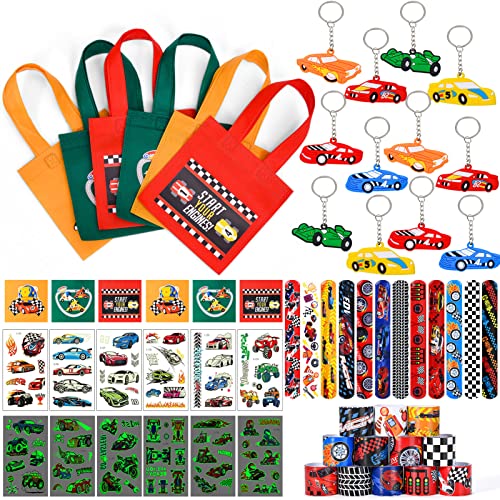 Tacobear Rennauto Party Mitgebsel Kindergeburtstag Junge 6 7 8 9 10 Jahren mit Rennwagen Slap Armband Schlüsselanhänger Non Woven Taschen Tattoo-Aufkleber für Give Aways Gastgeschenk Kindergeburtstag Tacobear Rennauto Party Mitgebsel Kindergeburtstag Junge 6 7 8 9 10 Jahren mit Rennwagen Slap Armband Schlüsselanhänger Non Woven Taschen Tattoo-Aufkleber für Give Aways Gastgeschenk Kindergeburtstag von Tacobear