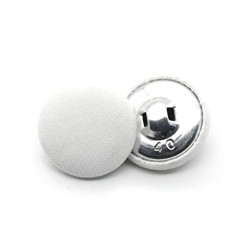 20 Stück Stoffbezogene runde Knöpfe für Hemden, Mäntel, Kleidung, Schaftrückseite, DIY-Nähzubehör,Farbe 10,15 mm 20 Stück Stoffbezogene runde Knöpfe für Hemden, Mäntel, Kleidung, Schaftrückseite, DIY-Nähzubehör,Farbe 10,15 mm von Taconey
