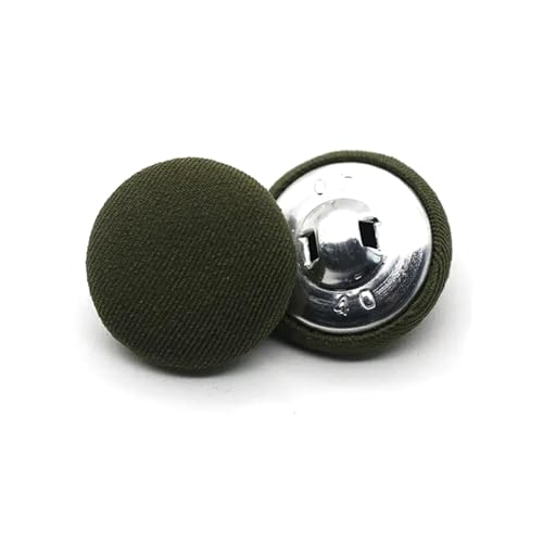 20 Stück Stoffbezogene runde Knöpfe für Hemden, Mäntel, Kleidung, Schaftrückseite, DIY-Nähzubehör,Farbe 3,11 mm 20 Stück Stoffbezogene runde Knöpfe für Hemden, Mäntel, Kleidung, Schaftrückseite, DIY-Nähzubehör,Farbe 3,11 mm von Taconey