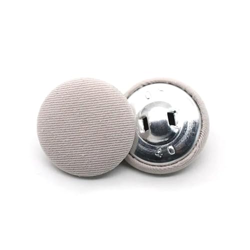 20 Stück Stoffbezogene runde Knöpfe für Hemden, Mäntel, Kleidung, Schaftrückseite, DIY-Nähzubehör,Farbe 7,11 mm 20 Stück Stoffbezogene runde Knöpfe für Hemden, Mäntel, Kleidung, Schaftrückseite, DIY-Nähzubehör,Farbe 7,11 mm von Taconey