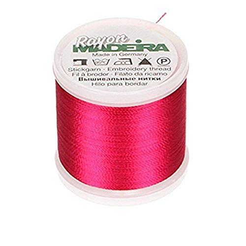 Tacony Corporation Madeira Rayon No.40 Maschinenstickgarn, 200 Meter Länge, #1110 Rosa Tacony Corporation Madeira Rayon No.40 Maschinenstickgarn, 200 Meter Länge, #1110 Rosa von Tacony Corporation