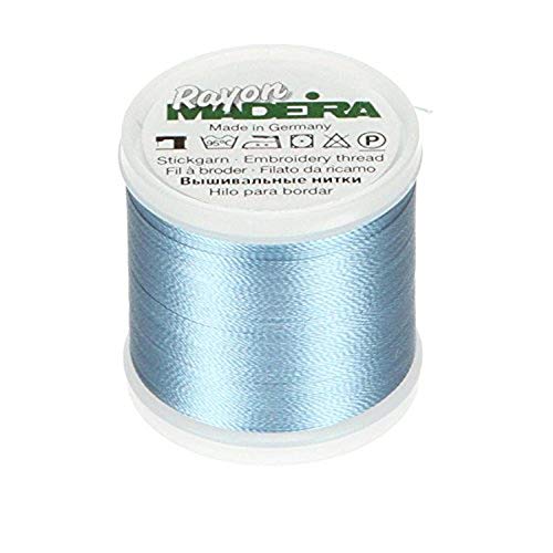 Tacony Corporation M9840-1132 Maschinenstickgarn, Rayon, Mittelgroßes Pastellblau, 2.79x2.79x3.3 cm Tacony Corporation M9840-1132 Maschinenstickgarn, Rayon, Mittelgroßes Pastellblau, 2.79x2.79x3.3 cm von Tacony Corporation