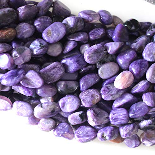 Natürliche Edelstein-Perlen, 6–8 mm, Halbedelstein-Perlen für selbstgemachte Schmuckherstellung (Charoit). von Tacool
