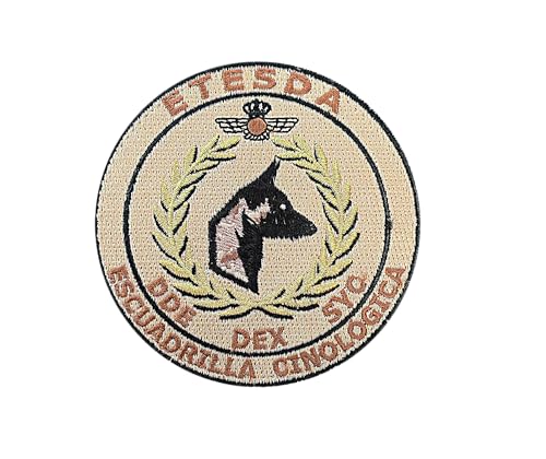 ETESDA Military Patch Cinology Squad Air Army 9 cm bestickt mit Velc Clip für taktischen Rucksack ETESDA Military Patch Cinology Squad Air Army 9 cm bestickt mit Velc Clip für taktischen Rucksack von Tacro