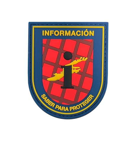 Rubber Patch Info Abteilung Nationale Polizei Wissen Zu Schützen 9 cm Blau und Gelb Rubber Patch Info Abteilung Nationale Polizei Wissen Zu Schützen 9 cm Blau und Gelb von Tacro