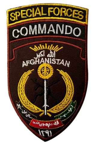 US Army Special Commando Team in Afghanistan Embroidery Patch Badges Backpack Outdoor Vest DIY Armband Military Applique Emblem Embroidered Badge Tactical Clothes Patches von Tactical Clothes Patches