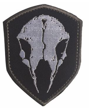 The Division SHD Skull Military Patch Fabric Embroidered Badges Patch Tactical Stickers for Clothes with Hook & Loop von Tactical Embroidered Patch
