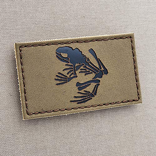 Navy Seals Frog 2x3.5 DEVGRU Skeleton NSW Bone Skull NSWDG Morale Patch Navy Seals Frog 2x3.5 DEVGRU Skeleton NSW Bone Skull NSWDG Morale Patch von Tactical Freaky