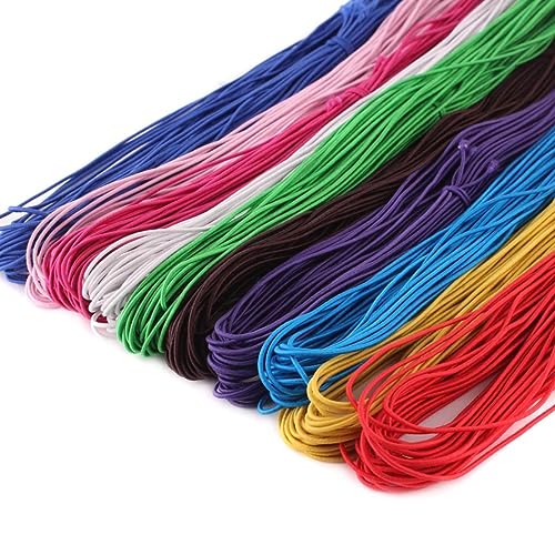 Tadipri Armband Schnur Faden Für Armbänder Je 10 Meter 10 Bündel Nylonschnur Für Armbänder 1 Mm Satin Schmuckband,Nylonschnur Für Armbänder,Takelgarn,Für Schmuckarmbänder Tadipri Armband Schnur Faden Für Armbänder Je 10 Meter 10 Bündel Nylonschnur Für Armbänder 1 Mm Satin Schmuckband,Nylonschnur Für Armbänder,Takelgarn,Für Schmuckarmbänder von Tadipri