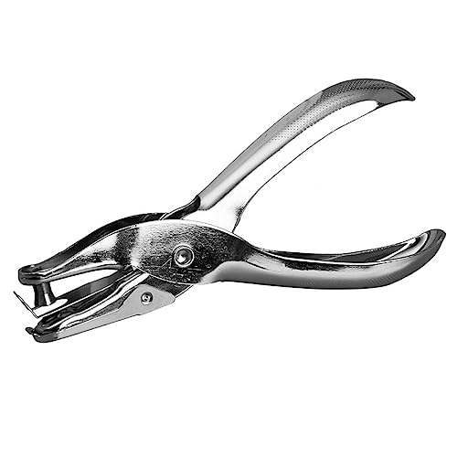 Tadipri Einzellochstanze | 6 Mm Silber Locher | 1-Fach Lochzange | Papierlocher | Bürolocher | Hochleistungslocher Als Schreibtischzubehör Idealer Lochstanzer Für Ordner Tadipri Einzellochstanze | 6 Mm Silber Locher | 1-Fach Lochzange | Papierlocher | Bürolocher | Hochleistungslocher Als Schreibtischzubehör Idealer Lochstanzer Für Ordner von Tadipri