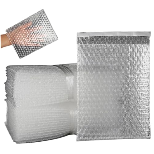 Bubble Bags 50pcs 5x7 Dual -Layer -Blasenbeutel wasserdichtes Stoßdämpfungsbeutel Selbstdicht transparent PE -Versandbeutel, Wohnkultur Bubble Bags 50pcs 5x7 Dual -Layer -Blasenbeutel wasserdichtes Stoßdämpfungsbeutel Selbstdicht transparent PE -Versandbeutel, Wohnkultur von Tadoiooy