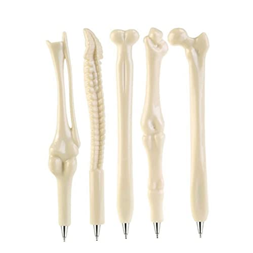 Tadoiooy Halloween -Dekor, Kugelschreiber Ball Stift Neuheit Fingerschädel Knochenform Stationerie Bürovorräte für Schüler 5pcs Tadoiooy Halloween -Dekor, Kugelschreiber Ball Stift Neuheit Fingerschädel Knochenform Stationerie Bürovorräte für Schüler 5pcs von Tadoiooy