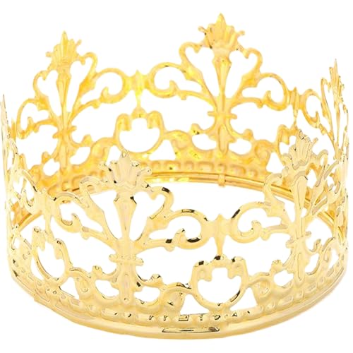 Tadoiooy Mini Gold Crown Cake Topper Mini Crown Cake Dekorationen Prinzessin Kuchen Topper Prinzessin und Prinz Kristall Kopfbedeckung Elegantes zarte Kronhaar Ornamente Party Kuchendekoration Tadoiooy Mini Gold Crown Cake Topper Mini Crown Cake Dekorationen Prinzessin Kuchen Topper Prinzessin und Prinz Kristall Kopfbedeckung Elegantes zarte Kronhaar Ornamente Party Kuchendekoration von Tadoiooy