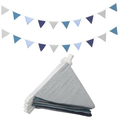 Tadoiooy Pennant Banner Flags, 2pcs 8,5 Fuß mehrfarbige Babypartybanner, hängende Babypartygirlande für Kindergarten -Dekor Baby Geburtstag Hochzeitsduschenparty Tadoiooy Pennant Banner Flags, 2pcs 8,5 Fuß mehrfarbige Babypartybanner, hängende Babypartygirlande für Kindergarten -Dekor Baby Geburtstag Hochzeitsduschenparty von Tadoiooy