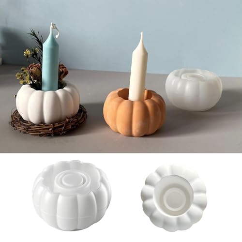 Kürbis Silikonformen Gießformen Kerzenhalter,Gießformen Silikon Kürbis,Silikon Gießform für Kerzenhalter,Silikonformen Giessformen für DIY Herbst Thanksgiving Erntedankfest Geschenk Kürbis Silikonformen Gießformen Kerzenhalter,Gießformen Silikon Kürbis,Silikon Gießform für Kerzenhalter,Silikonformen Giessformen für DIY Herbst Thanksgiving Erntedankfest Geschenk von Taechalingo