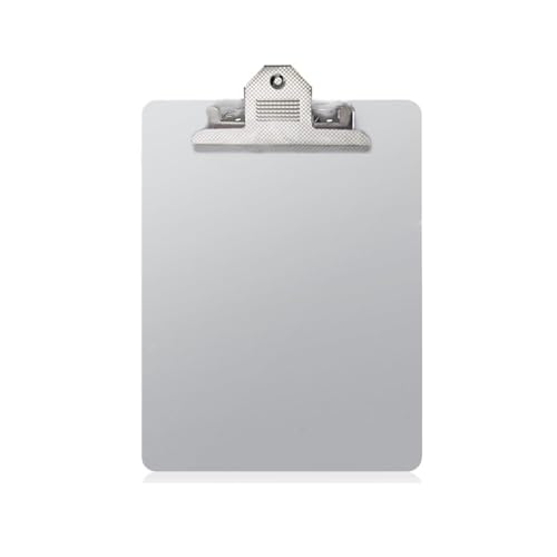 Tagtight A4 Klemmbrett, Klemmbrettmappe im A4 Format für Dokumente, Rostfreier Stahl Klemme Brett Organizer, Clipboard A4 Menüschiene, Konferenzmappe Schreibblock für Büro Schule Lehren Tagtight A4 Klemmbrett, Klemmbrettmappe im A4 Format für Dokumente, Rostfreier Stahl Klemme Brett Organizer, Clipboard A4 Menüschiene, Konferenzmappe Schreibblock für Büro Schule Lehren von Tagtight