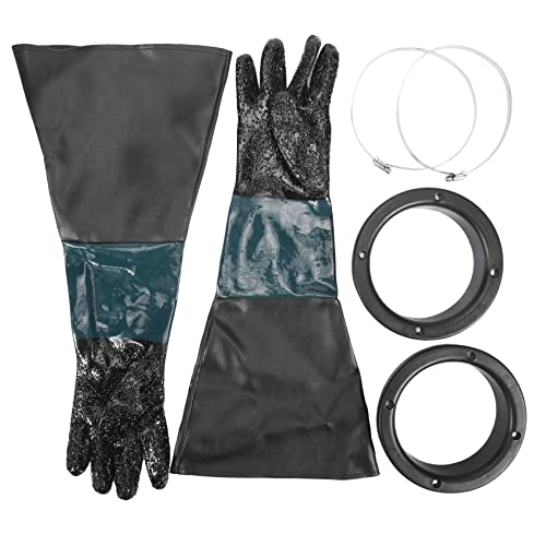 Tagtight Sandstrahl Handschuhe mit O Ringen, 60cm Handschuhe für Sandstrahl Kabine, Sandstrahlhandschuhe für Modell 60, 90, 110, 260 Sandstrahlkasten Tagtight Sandstrahl Handschuhe mit O Ringen, 60cm Handschuhe für Sandstrahl Kabine, Sandstrahlhandschuhe für Modell 60, 90, 110, 260 Sandstrahlkasten von Tagtight