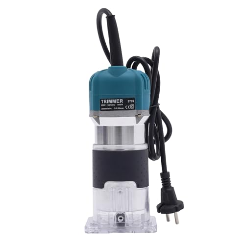 Tagtuell Holzfräse Oberfräse, 800 W Elektrik Kantenfräse mit Aufbewahrungskoffer, 6 Variable Geschwindigkeiten, Maximale Drehzahl 30000r/min Tagtuell Holzfräse Oberfräse, 800 W Elektrik Kantenfräse mit Aufbewahrungskoffer, 6 Variable Geschwindigkeiten, Maximale Drehzahl 30000r/min von Tagtuell