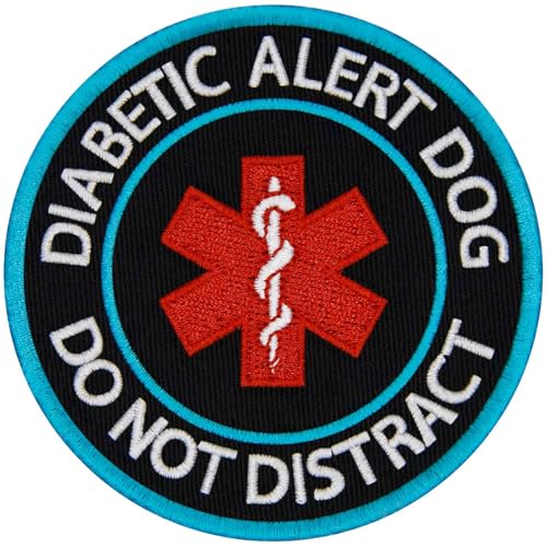 TailWag Planet Diabetic Alert Dog Do Not Distract EMS-Aufnäher, bestickt, Diensthundeweste/Geschirre, Abzeichen, Klettverschluss, Emblem TailWag Planet Diabetic Alert Dog Do Not Distract EMS-Aufnäher, bestickt, Diensthundeweste/Geschirre, Abzeichen, Klettverschluss, Emblem von TailWag Planet