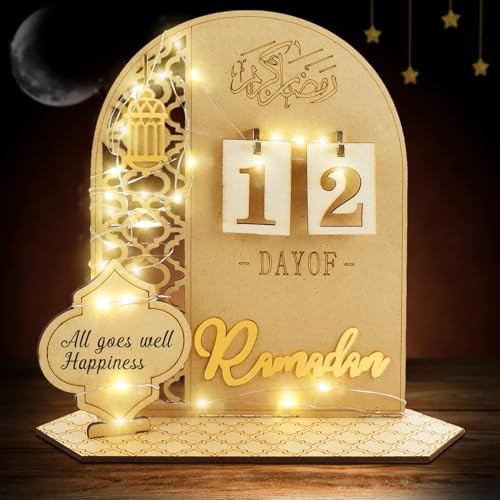 Ramadan Deko Aus Holz, Ramadan Kalender aus Holz, Eid Mubarak Adventskalender. DIY Ramadan Dekoration, Ramadan Dekorationen 30 Tage Kalender, für Muslimische Ramadan Party Heimdekoration Ramadan Deko Aus Holz, Ramadan Kalender aus Holz, Eid Mubarak Adventskalender. DIY Ramadan Dekoration, Ramadan Dekorationen 30 Tage Kalender, für Muslimische Ramadan Party Heimdekoration von TaimeiMao
