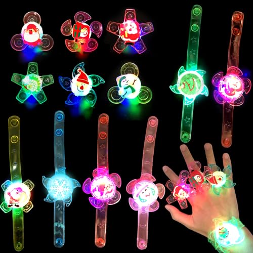 TaimeiMao 12 Stück LED Armband Kinder Set Armband&Ring Leuchtarmbänder Flash Light Armband Kleine Leuchtspielzeug Kinder Für Weihnachten, Feiern Neujahrsparty, Geburtstag, Party TaimeiMao 12 Stück LED Armband Kinder Set Armband&Ring Leuchtarmbänder Flash Light Armband Kleine Leuchtspielzeug Kinder Für Weihnachten, Feiern Neujahrsparty, Geburtstag, Party von TaimeiMao