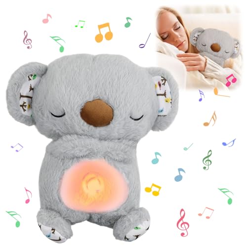 Schlummer Otter Kuscheltier mit Atembewegung und Musik, Baby Erstausstattung Neugeborene, Schlummer-Koala mit Herzschlag, Baby Spielzeug 0 Monate +, Babyparty und Neugeborenen Geschenk Schlummer Otter Kuscheltier mit Atembewegung und Musik, Baby Erstausstattung Neugeborene, Schlummer-Koala mit Herzschlag, Baby Spielzeug 0 Monate +, Babyparty und Neugeborenen Geschenk von TaimeiMao