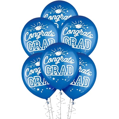 Tainrunse 100 Stück/Beutel, Abschlussballon, Dekoration, kreativ, druckfest, Latexballon, blau von Tainrunse