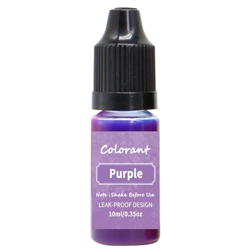 Tainrunse Kerzenpigment, hochkonzentriert, Kerzenfärben, DIY, handgefertigt, gute Versiegelung, Seife, Kerzenfarbe, kompatibel mit Haushalt, Violett Tainrunse Kerzenpigment, hochkonzentriert, Kerzenfärben, DIY, handgefertigt, gute Versiegelung, Seife, Kerzenfarbe, kompatibel mit Haushalt, Violett von Tainrunse