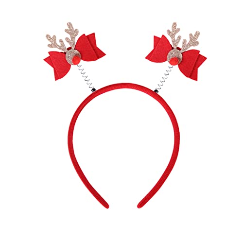 Tainrunse Weihnachts-Stirnband, leicht, glatte Kante, beliebt, klein, Frühling, rutschfest, Weihnachts-Stirnband, C von Tainrunse