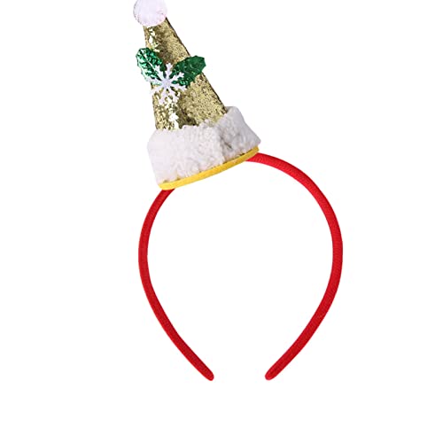 Tainrunse Weihnachts-Stirnband, leicht, glatte Kante, beliebt, klein, Frühling, rutschfest, Weihnachts-Stirnband E von Tainrunse
