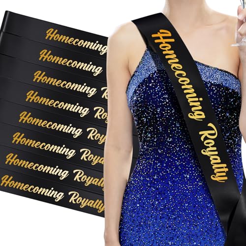 Taiyin 12 Stück Homecoming Royalty Schärpen Satin Schärpe Bulk Homecoming Schärpen mit Golddruck für Festzüge, Heimkehr, Party, Schule, Tanzabschluss, Party, Hochzeit, Geburtstag, Dekorationen, Taiyin 12 Stück Homecoming Royalty Schärpen Satin Schärpe Bulk Homecoming Schärpen mit Golddruck für Festzüge, Heimkehr, Party, Schule, Tanzabschluss, Party, Hochzeit, Geburtstag, Dekorationen, von Taiyin