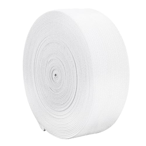 Gummiband Nähen 4 cm Breit, 10 Meter Breites Gummiband 40mm zum Nähen für Hosenbund Weiß Gummizugband für DIY Handwerk Gummiband Nähen 4 cm Breit, 10 Meter Breites Gummiband 40mm zum Nähen für Hosenbund Weiß Gummizugband für DIY Handwerk von TakFree