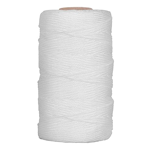 TakFree 40 Meter Raffrolloschnur 2 mm Nylon-Rolloschnur weiß, zum Aufhängen von Bildern geflochten Basteln Vorhang Schattenschnur für Fenster Handwerk TakFree 40 Meter Raffrolloschnur 2 mm Nylon-Rolloschnur weiß, zum Aufhängen von Bildern geflochten Basteln Vorhang Schattenschnur für Fenster Handwerk von TakFree