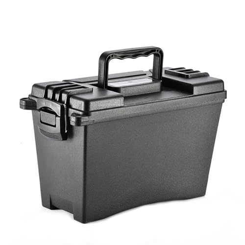 Takelablaze Aufbewahrungsbox für Bastelarbeiten, Kunstbedarf, Organizer und Aufbewahrung, Schulbedarf, Organisation, abschließbare Aufbewahrungsbox mit Griff, Jagdausrüstung, Feldboxen, schwarz Takelablaze Aufbewahrungsbox für Bastelarbeiten, Kunstbedarf, Organizer und Aufbewahrung, Schulbedarf, Organisation, abschließbare Aufbewahrungsbox mit Griff, Jagdausrüstung, Feldboxen, schwarz von Takelablaze