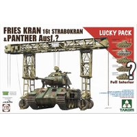 FRIES KRAN 16t Strabokran1943/44 & Panther von Takom