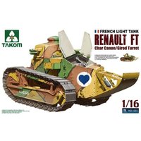 French Light Tank Renault FT Char Canon/ Girod Turret von Takom