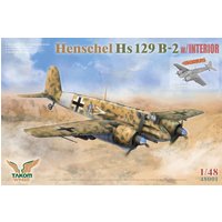 Henschel Hs 129 B-2 w/Interior + Bonus Clear Parts Henschel Hs 129 B-2 w/Interior + Bonus Clear Parts von Takom