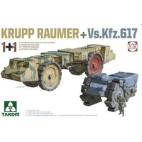 Krupp Räumer + Vs.Kfz.617 Krupp Räumer + Vs.Kfz.617 von Takom