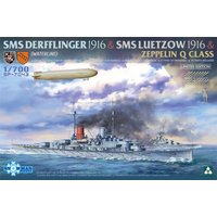 SMS Derfflinger 1916 & SMS Luetzow 1916 & Zeppelin Q CLASS - Limted Edition von Takom