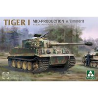 Tiger I Mid-Production w/Zimmerit Sd.Kfz.181 Pz.Kpfw.VI Ausf.E von Takom