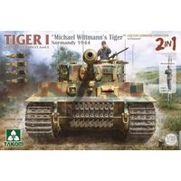 Tiger I - Sd.Kfz.181 Pz.Kpfw.VI Ausf.E - Michael Wittmann´s Tiger Normandy 1944 w/Zimmerit  (2 in 1) von Takom